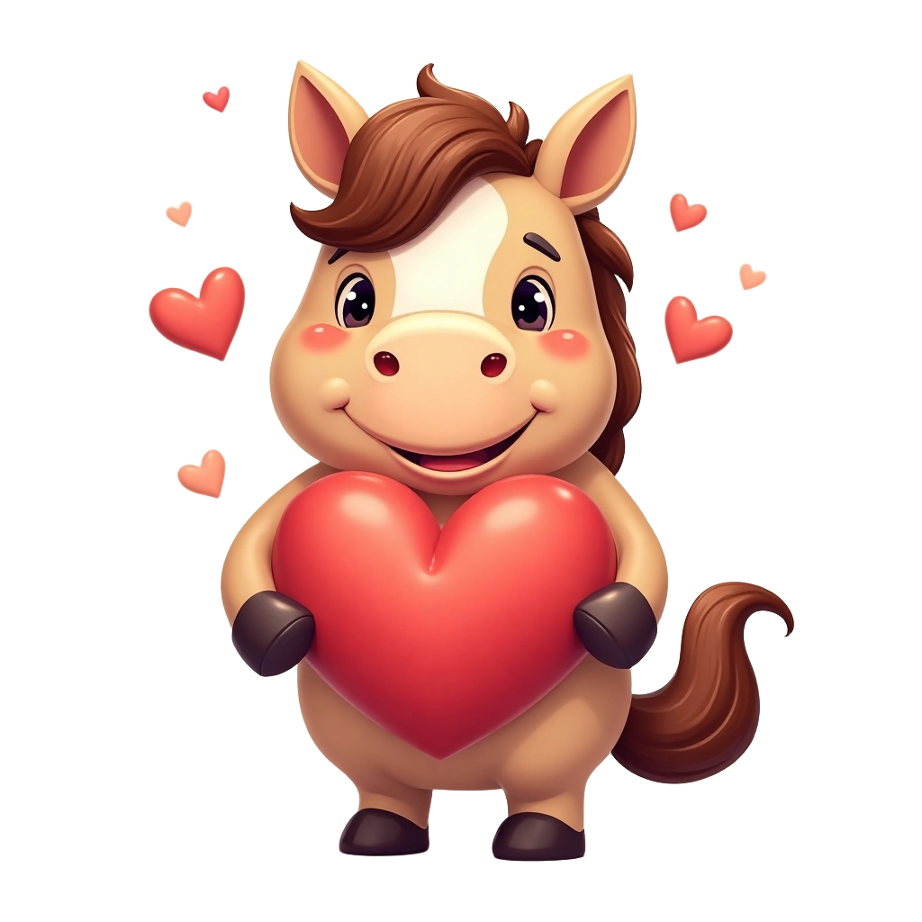 Loveable Horse